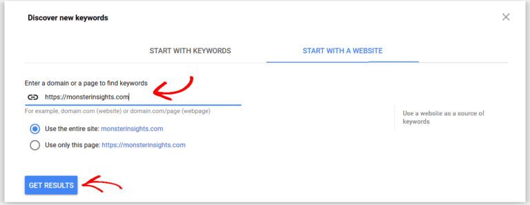 آموزش Google Keyword planner