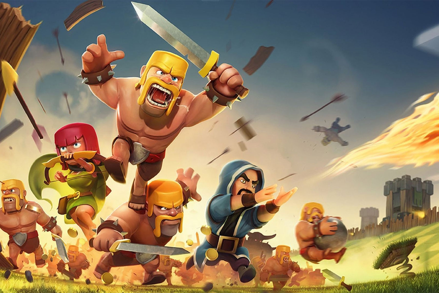 بازی اعتیادآور clash royale