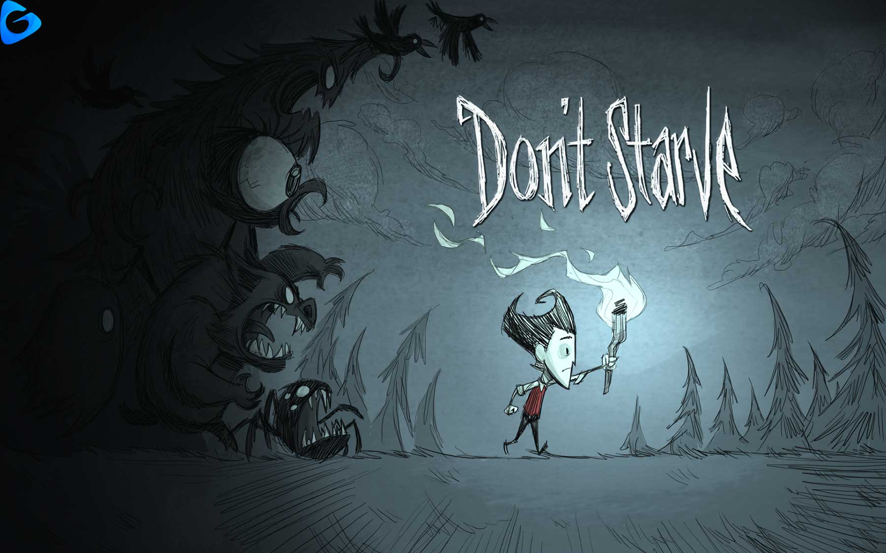 بازی سبک بقا don't starve