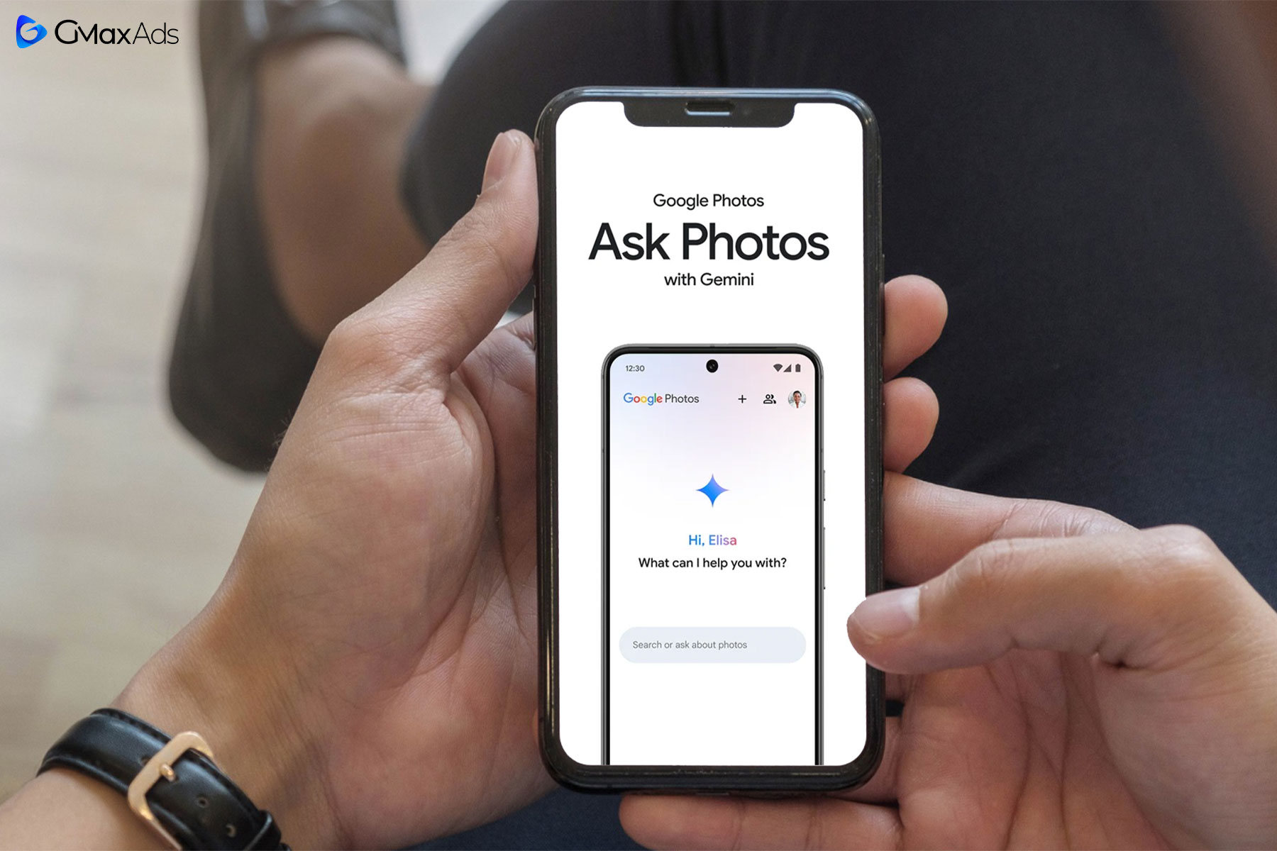 ask photos در google photos