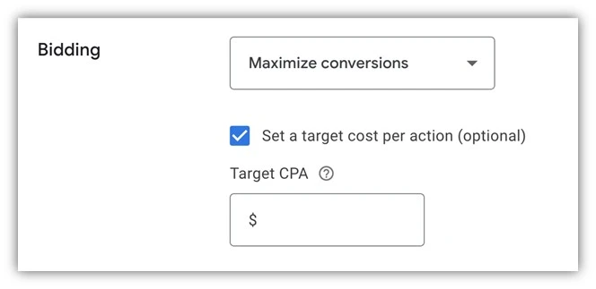 استراتژی Maximize Conversion Value