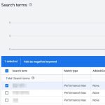 نمایش عبارات جستجو (Search Term) در کمپین های Performance Max