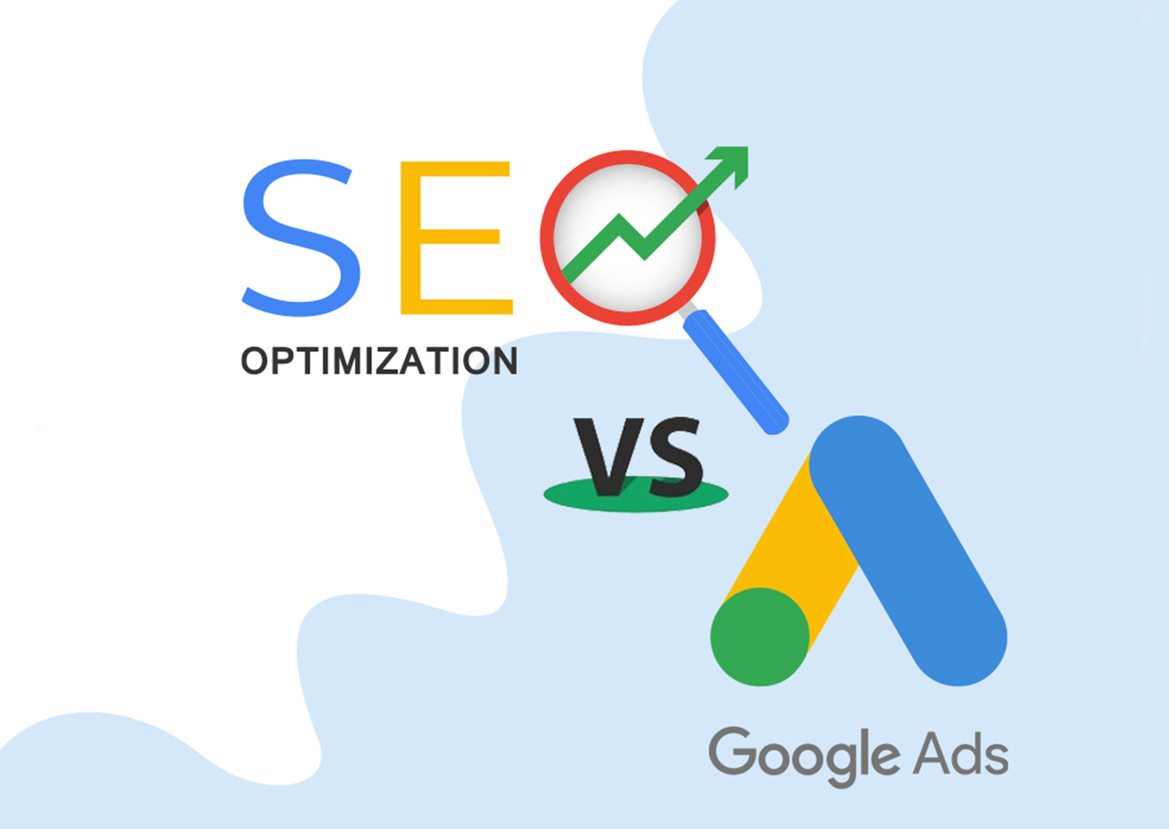 SEO vs google ads 1 - تبلیغات در صفحه اول گوگل