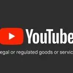 سیاست‌های خدمات و کالاهای غیر قانونی یا تحت نظارت در یوتیوب