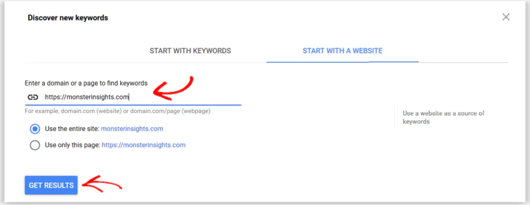 آموزش Google Keyword planner