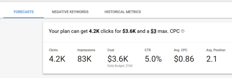 آموزش Google Keyword planner