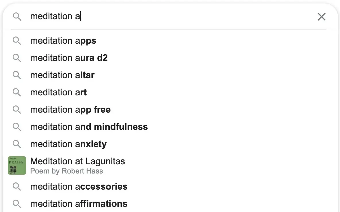 autosuggest گوگل