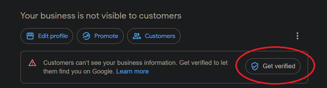 Get vierified Google Business Profile10 - چگونه اکانت گوگل مای بیزینس (Google My Business) بسازید؟