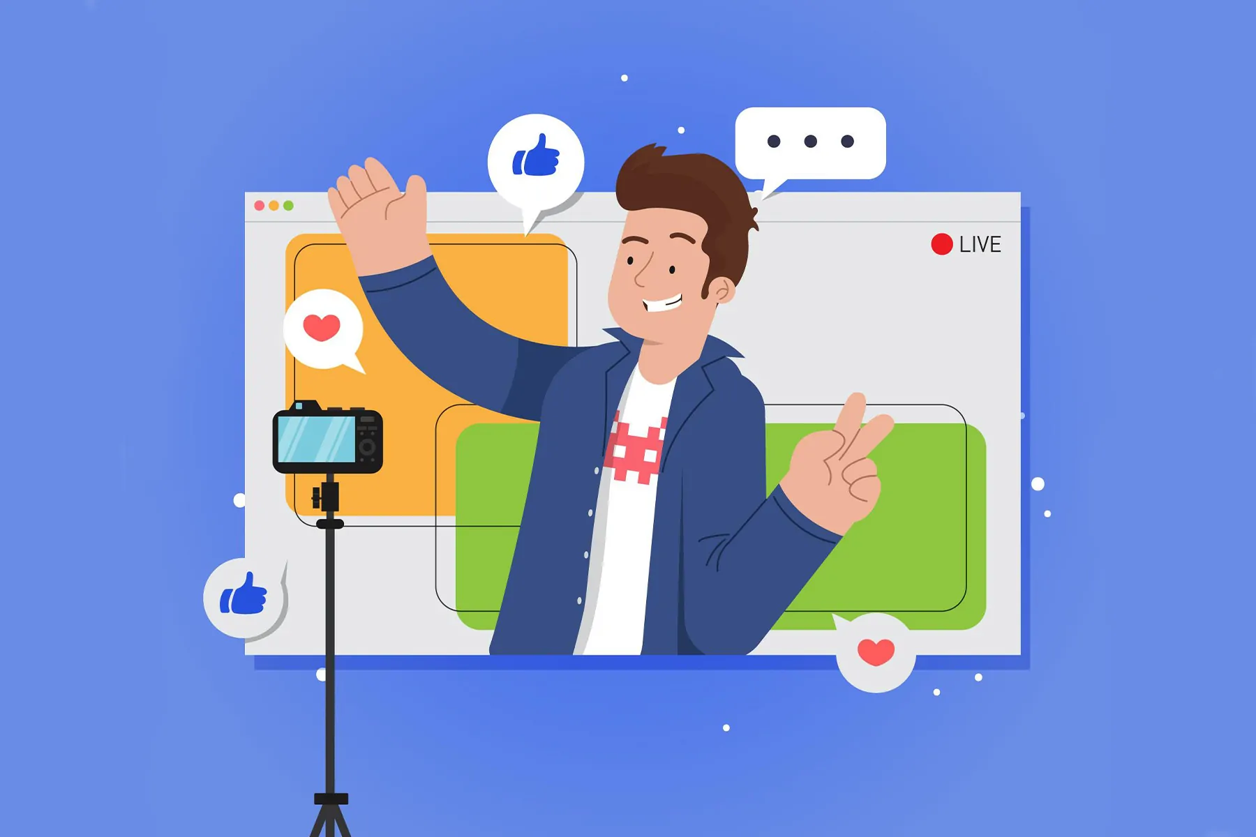 لایو در یوتیوب