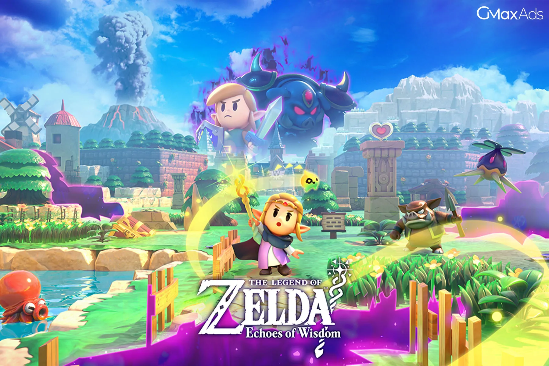 لو رفتن ROM بازی The Legend of Zelda: Echoes of Wisdom 