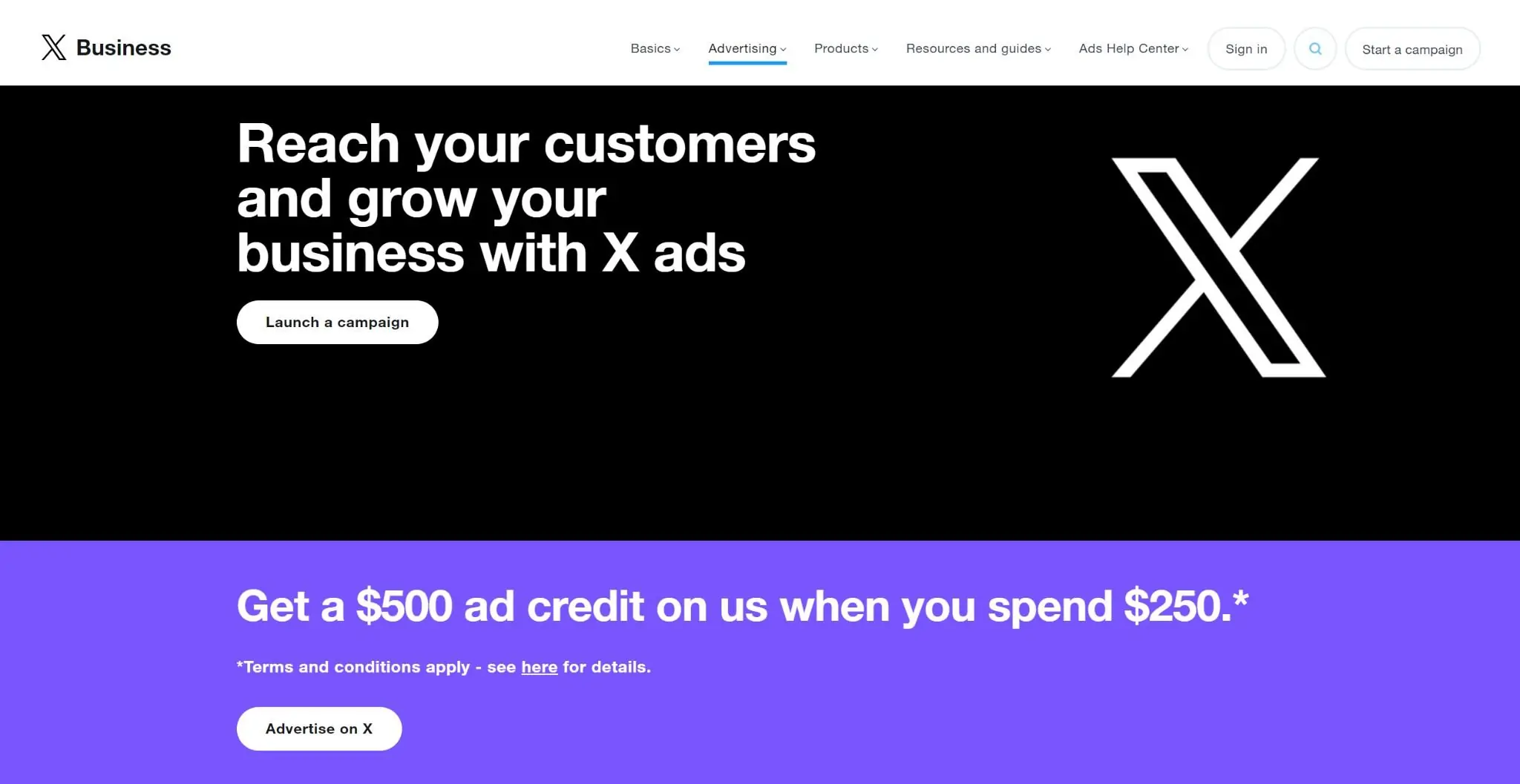 ایکس (X Ads)