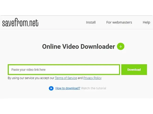 دانلود ویدئو از یوتیوب با سایت savefrom
