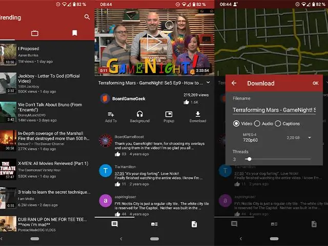 دانلود از یوتیوب اندروید