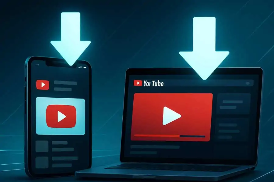 نحوه ذخیره کردن فیلم از یوتیوب