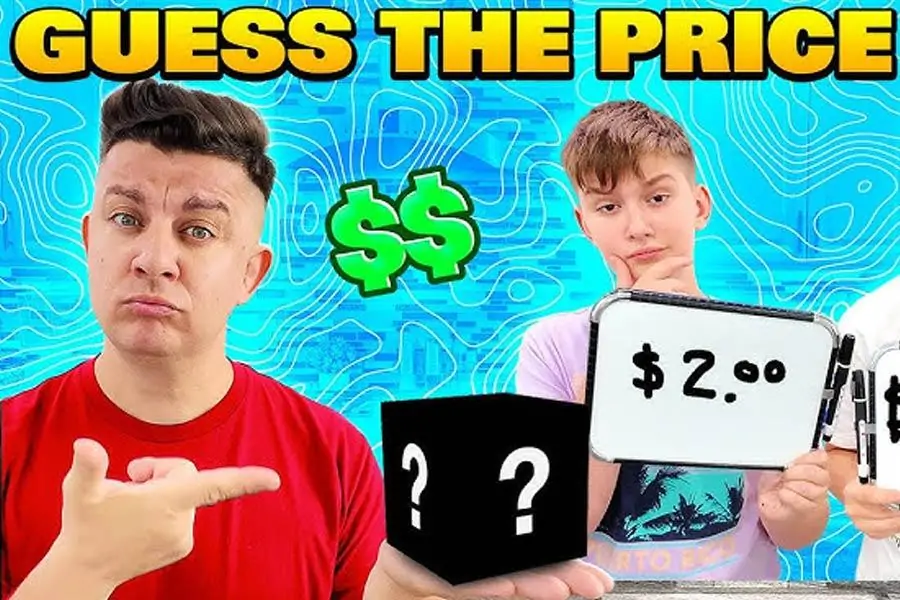 چالش حدس قیمت در یوتیوب