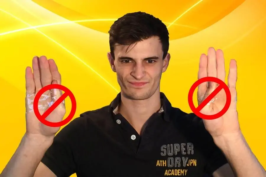 چالش کار کردن بدون شست