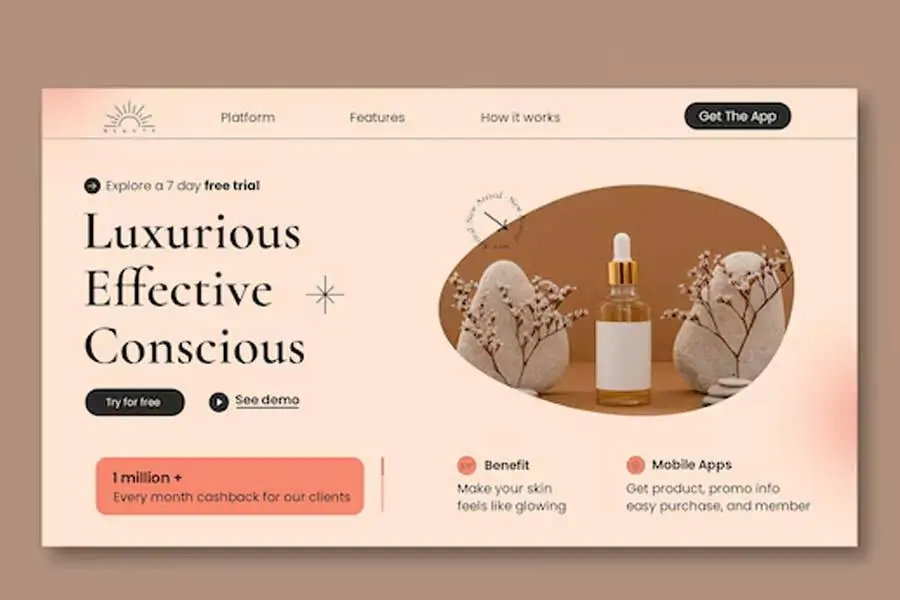 تبلیغ لوازم آرایشی